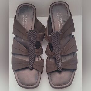 Donald J. Pliner Women's Brown Sandals